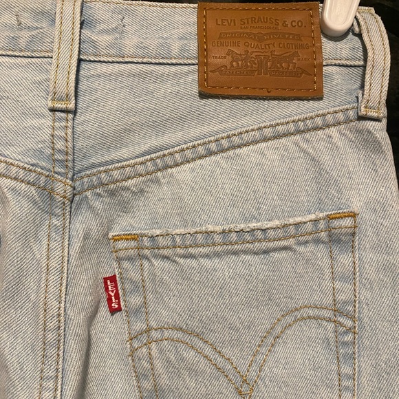 LEVIS vintage WhiteWash Ribcage Straight Ankle - Picture 4 of 5